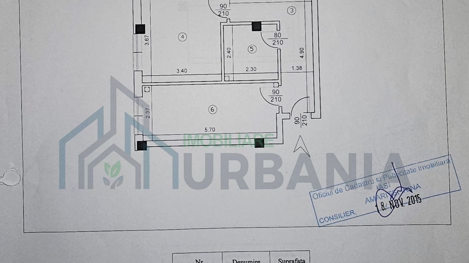 Apartament 3 camere decomandat, Cartier Vișoianu, Lunca Cetățuii - Poză 2