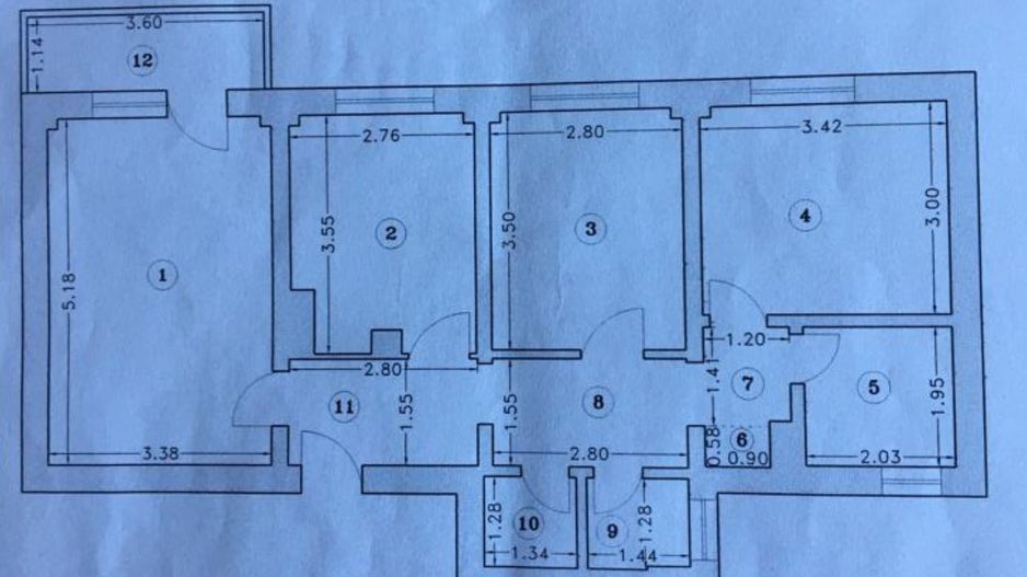 3 camere decomandat | Parcul liniei| Etaj 7/10 - Poză 12