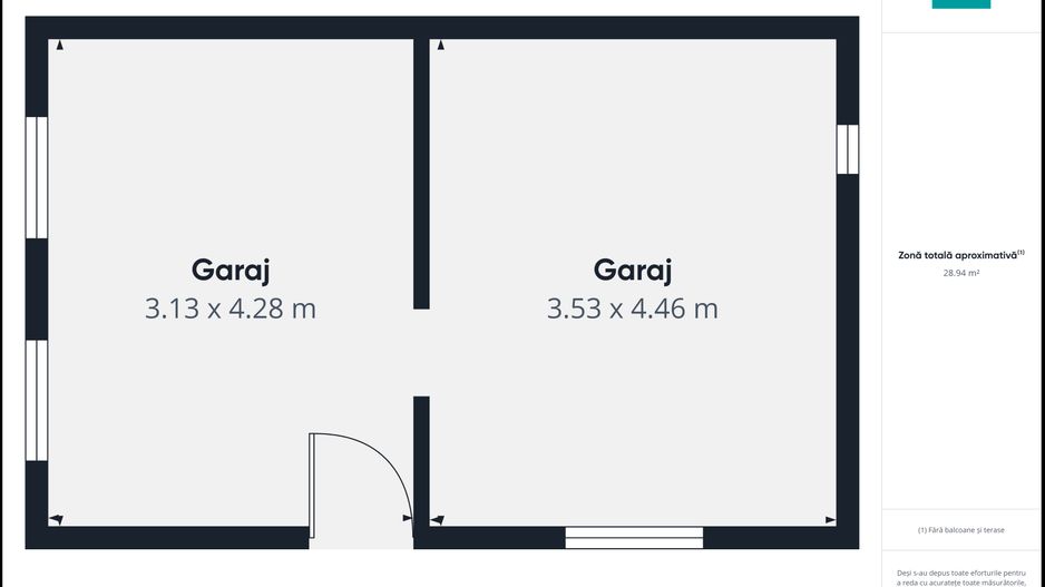 Casă individuală pe un nivel cu 5 camere, Lipova - Poză 17