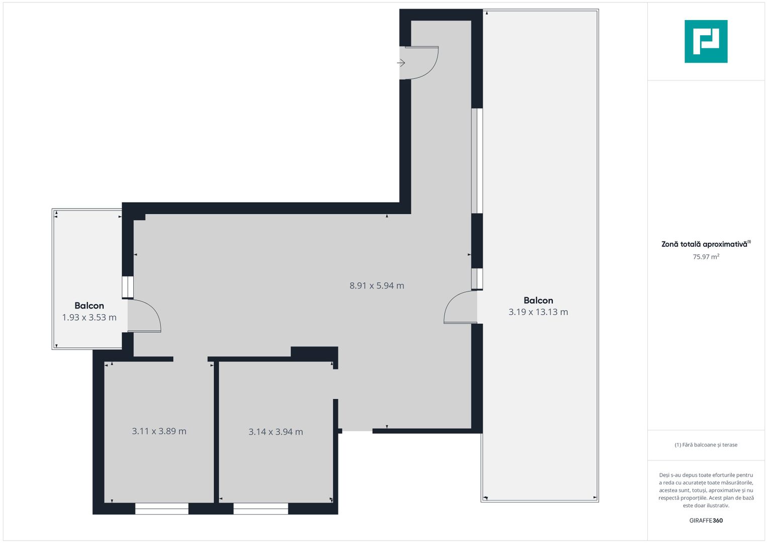 Apartament 3 camere, zona Torontalului - Poză 11
