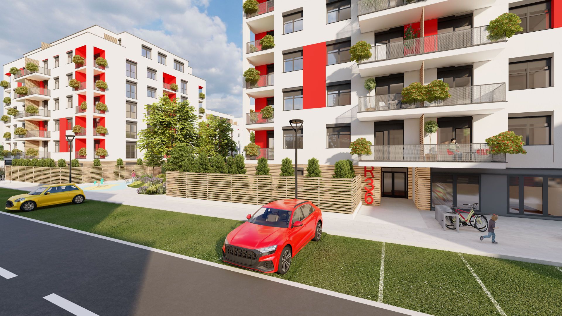 Apartament nou cu un dormitor la ARED CITY cartier RED9 IMAR - Poză 1