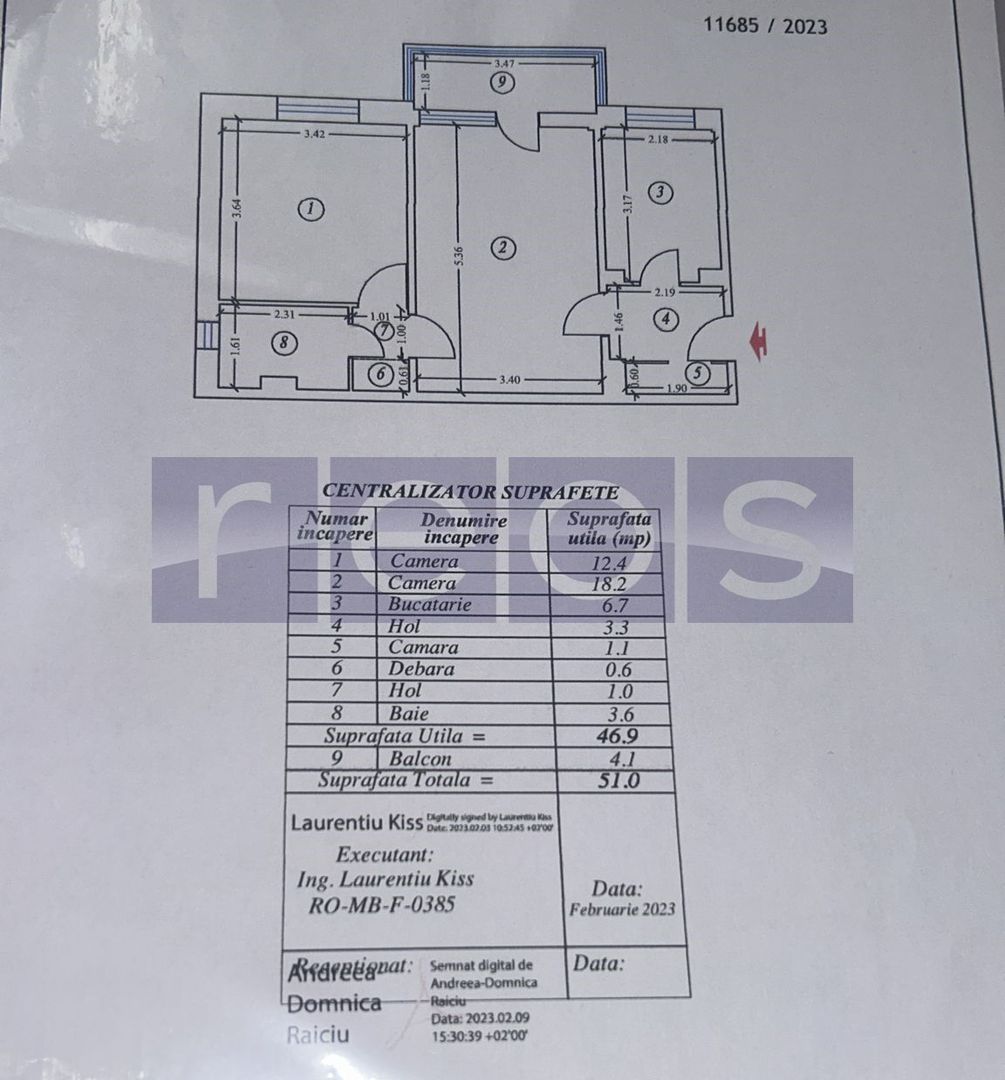 APARTAMENT-2 camere renovat-Sector 3-Bucuresti - Poză 8