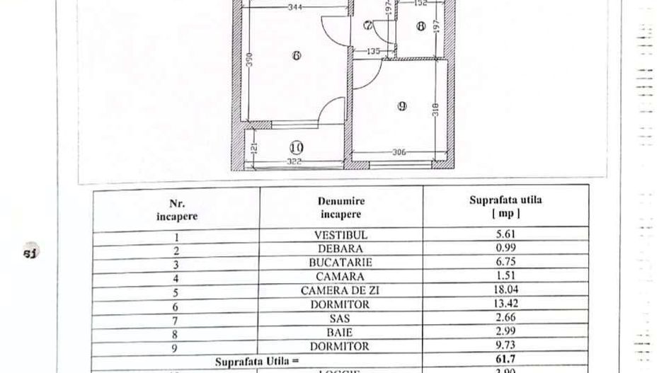 Apartament 3 camere zona Ozana - 1 Decembrie 1918 - Poză 8