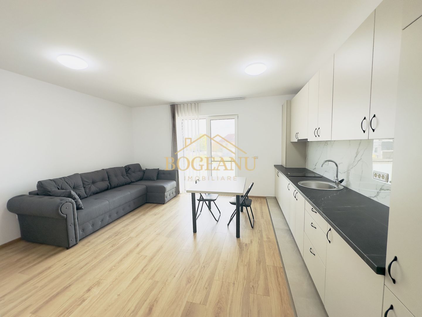 BG43-Apartament 1 cam Bloc nou,Mobilat si utilat,Parcare-Giroc - Poză 2