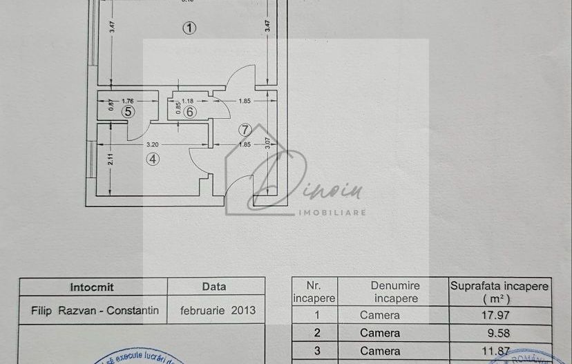 Apartament 3 camere de vanzare Titan I centrala gaz I etaj 1/4 - Poză 2