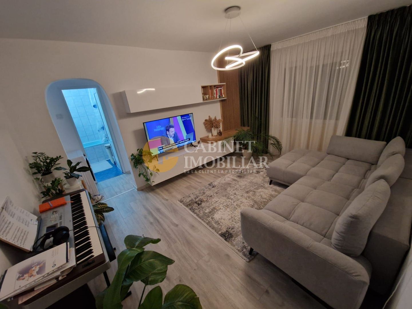2 Camere Semidecomandat, zona Zimbru, mobilat/utilat - Poză 2