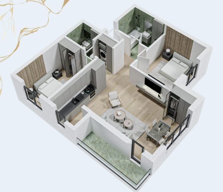 Apartament 3 camere de vanzare - Poză 1