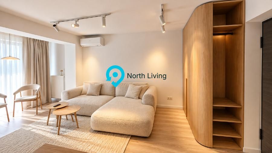 Apartament in bloc boutique 2025, mobilat lux, zona Barbu Vacarescu - Poză 1