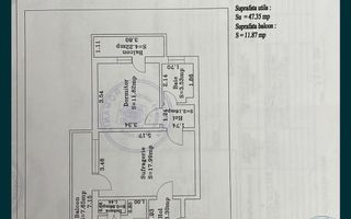 City Prk, ap  2 camere semidecomandat - Poză 7