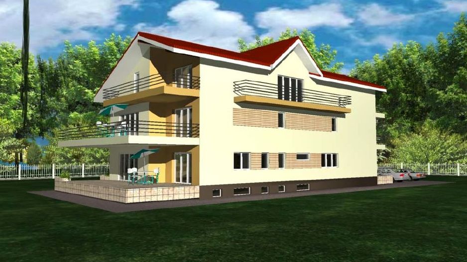 Vila Individuala S+P+1+M cu Teren 1000mp langa Padure - Balotesti - Poză 25