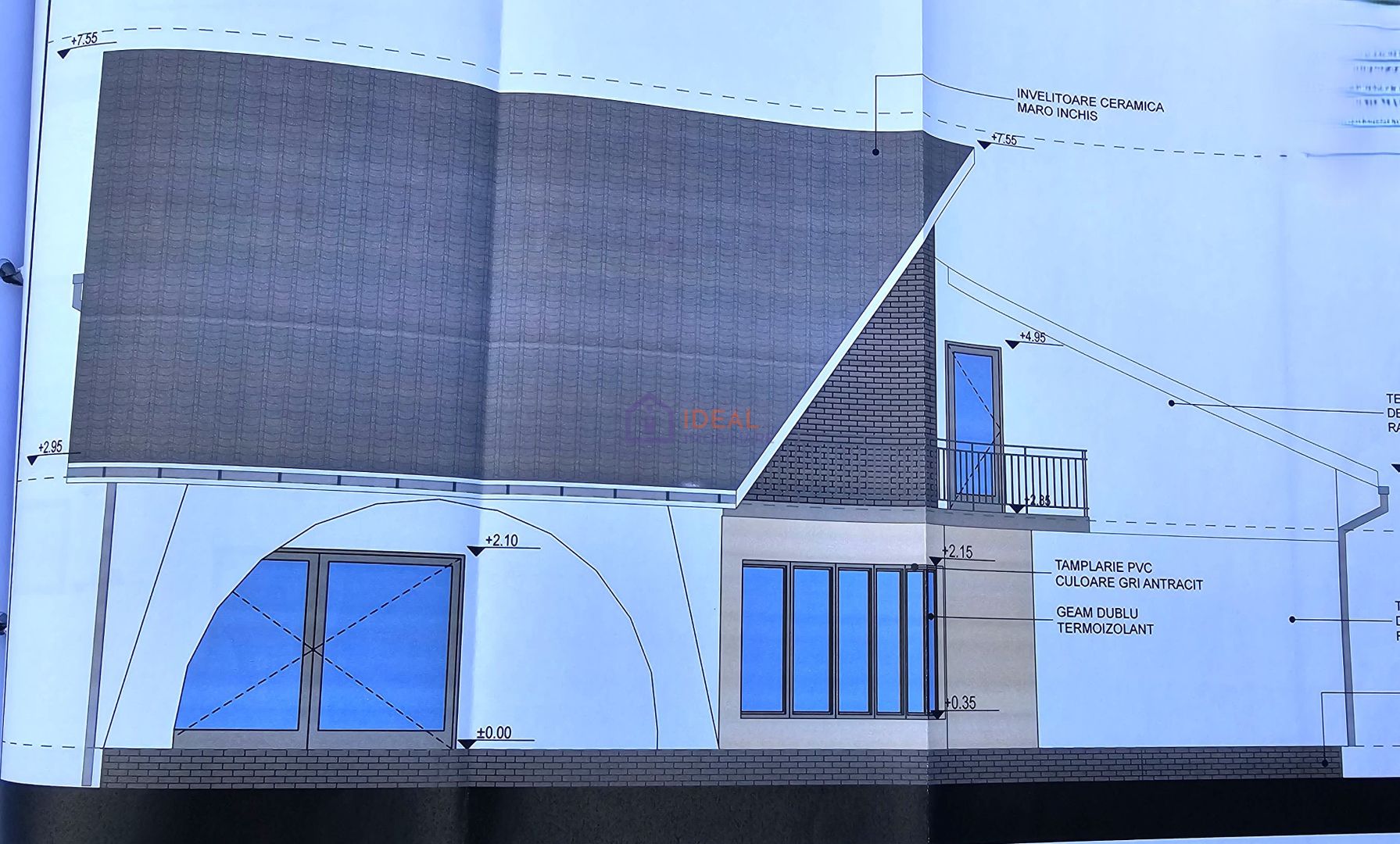 Casa Individuala Moderna cu 5 camere si 668 mpu curte, in Cristian - Poză 6