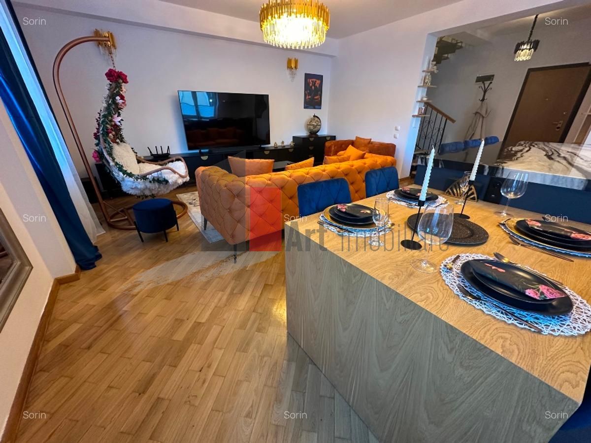 Inchiriez  Apt. 3 cam 115m premium, pe doua niveluri, nou renovat, Kiseleff - Poză 5
