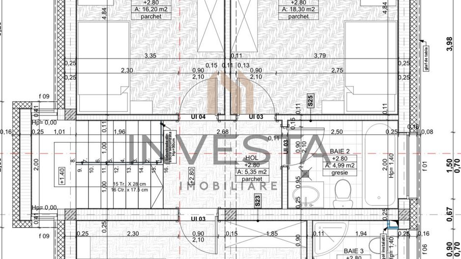 DE VANZARE CASA INDIVIDUALA FINISATA CU TEREN 425 MP FLORESTI - Poză 8