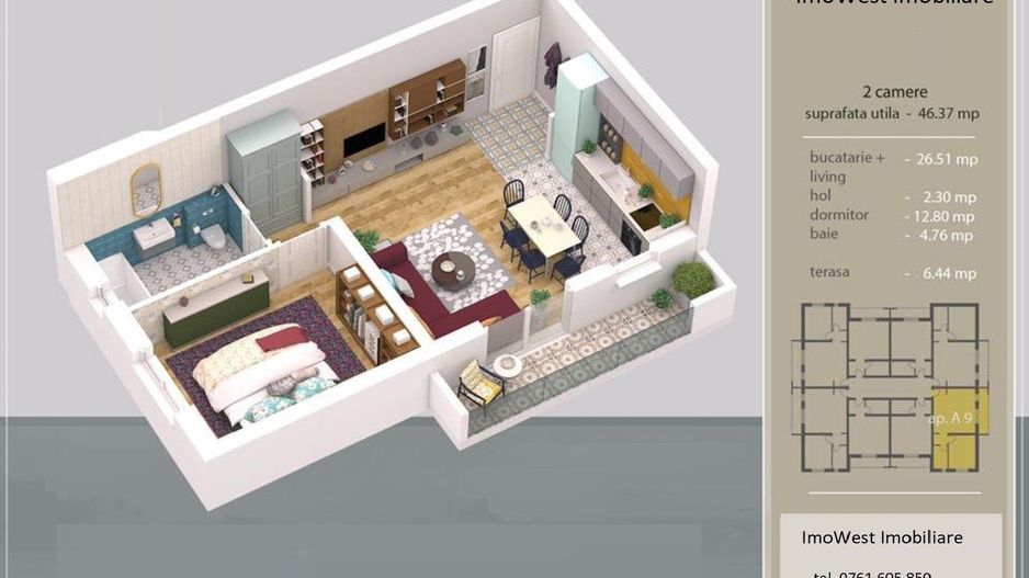 Giroc-Aleea cu plopi | Apartamente cu 1 si 2 camere | Comision 0% - Poză 16