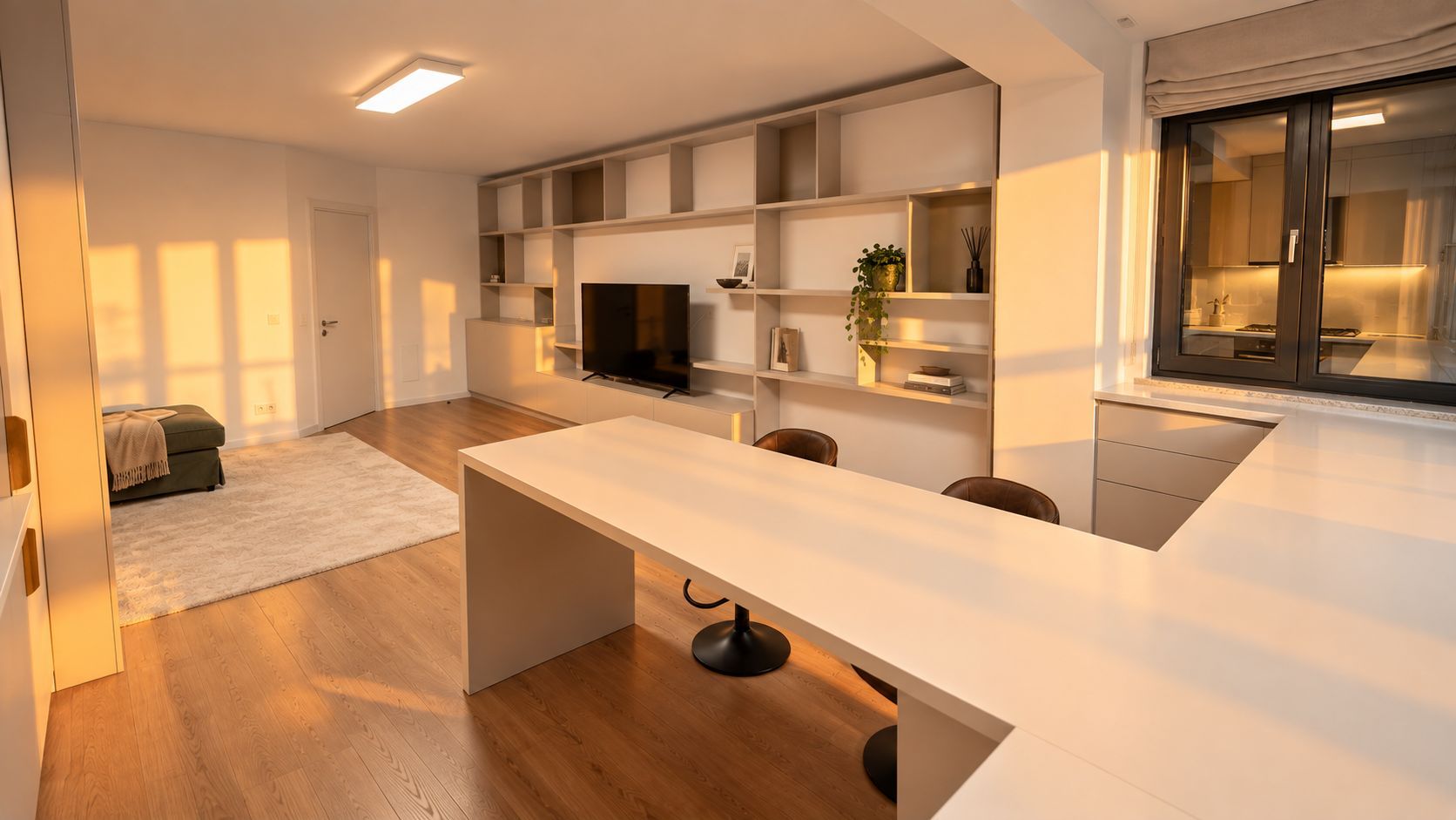 Apartament 2 camere lux decomadat Pipera Plaza - Poză 3