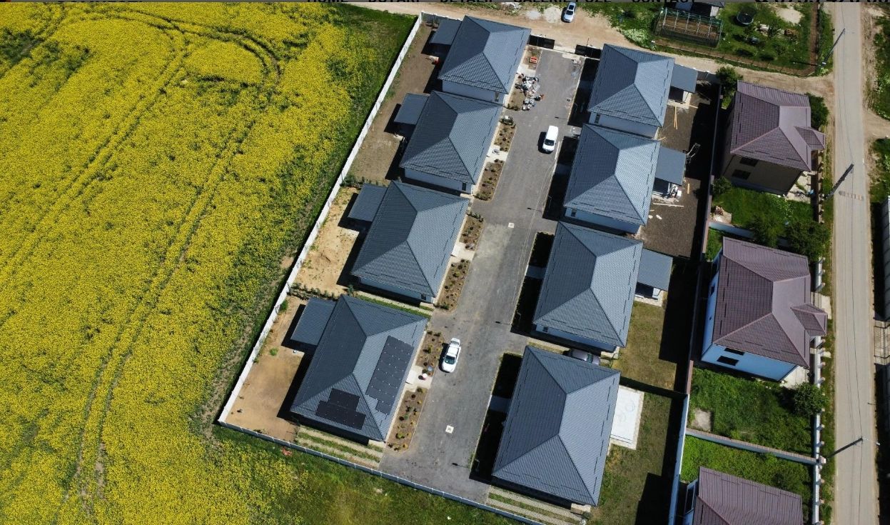 CASA INDIVIDUALA DOMNESTI, 4 CAMERE, INCALZIRE PARDOSEALA, COMIS 0% - Poză 4