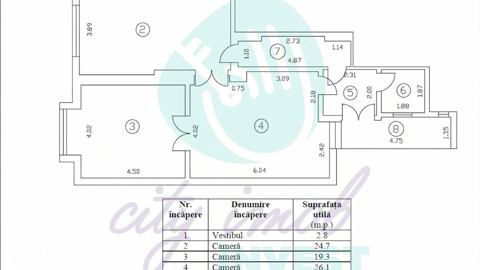 Eleganta, stil si mult potential intr-un apartament interbelic de 3 camere - Poză 15