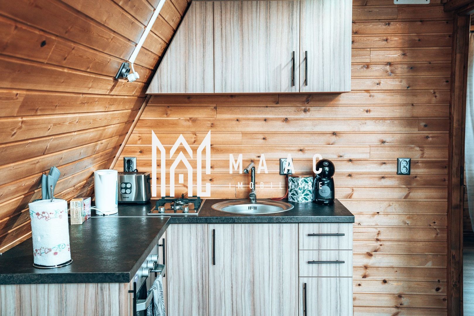 Cabana A Frame | 90 MPU | Teren 1000mp | Tocile - Poză 9