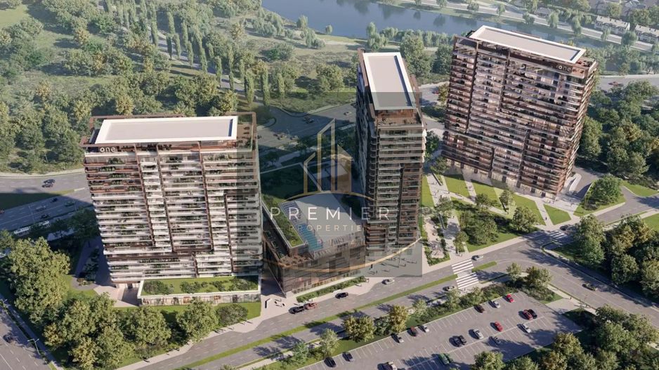 Apartament cu vedere panoramică superbă, etaj 14 – parcare  inclusă corp A - Poză 2