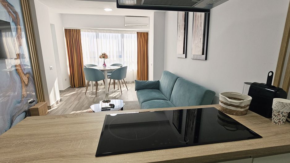 Sea View Olimp, Apartament 3 camere mobilat, vedere la mare - Poză 2