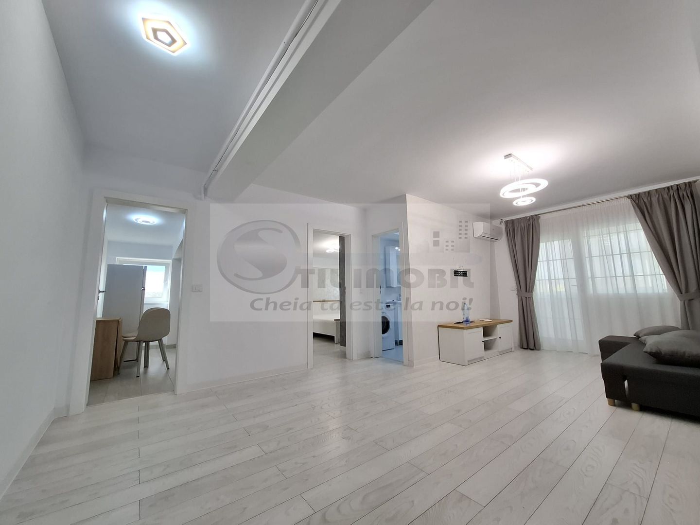 Liber, mobilat, de vanzare apartament 2 camere, Cug Pepiniera - Poză 11