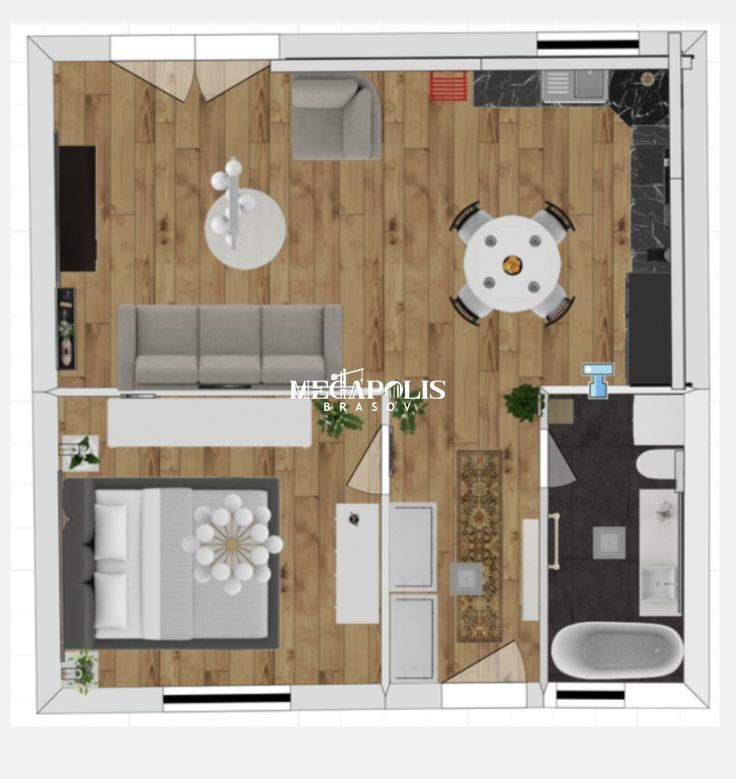 Casă / 2 camere / Codlea / Credit - Poză 5