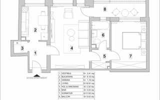 Apartament 2 Camere Renovat Lux Militari Veteranilor - Poză 8