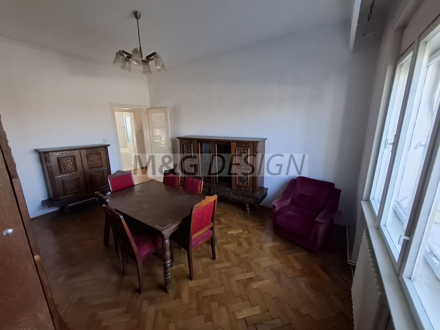 Ap 2 camere, transformat in 3, et 1, cu gradina, Sagului - Poză 14