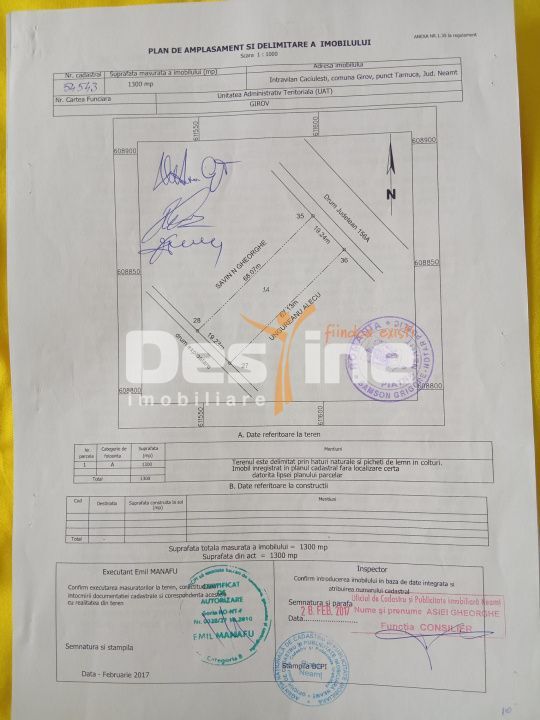 Teren de vanzare Caciulesti 11.000Euro 1300mp - Poză 5