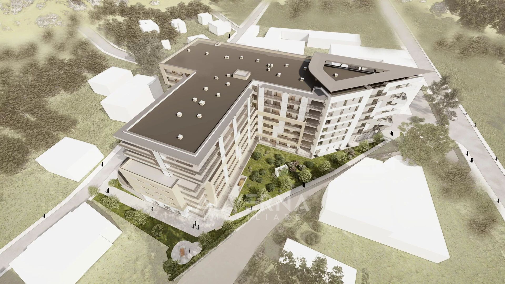 Apartament 4 camere, 66mp, semifinisat, bl. nou parcare, Intre Lacuri - Poză 7