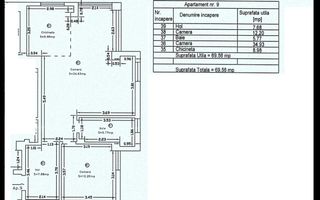 Apartament cu 2 camere cu 70 mp-  Zona Torontal - Poză 13