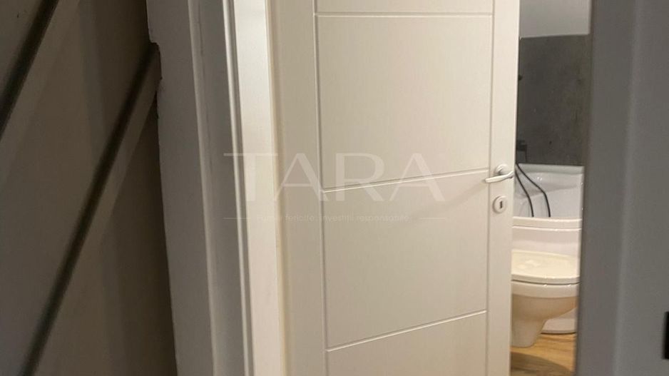 Nou, mobilat, nelocuit, apartament 3 camere. Garaj și boxă. Floresti. - Poză 9