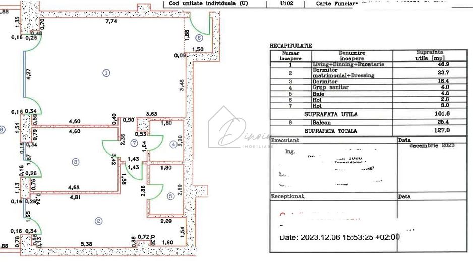 Apartament 3 camere Iancu Nicolae I Cortina 126  I Jolie Ville I COM0% - Poză 4