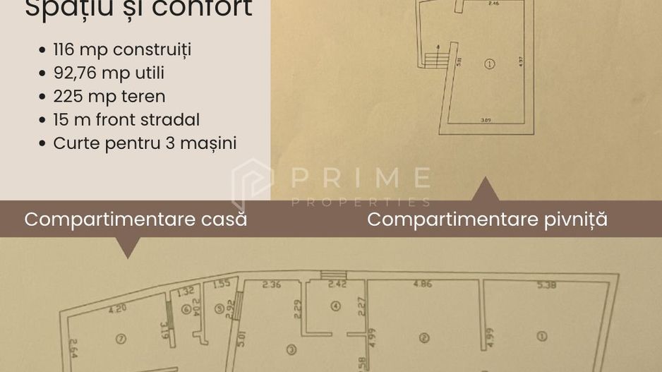 Casă cu potențial multiplu, 750 m de Palatul Culturii | Trafic intens - Poză 3