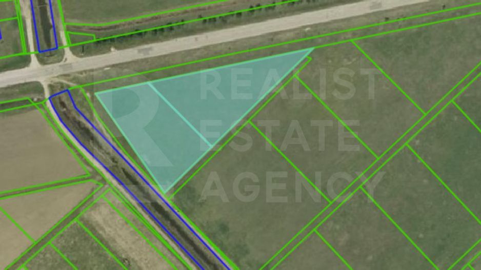 Vânzare, teren pentru construcții, 1.05 ha, satul Leușeni, Hâncești - Poză 1