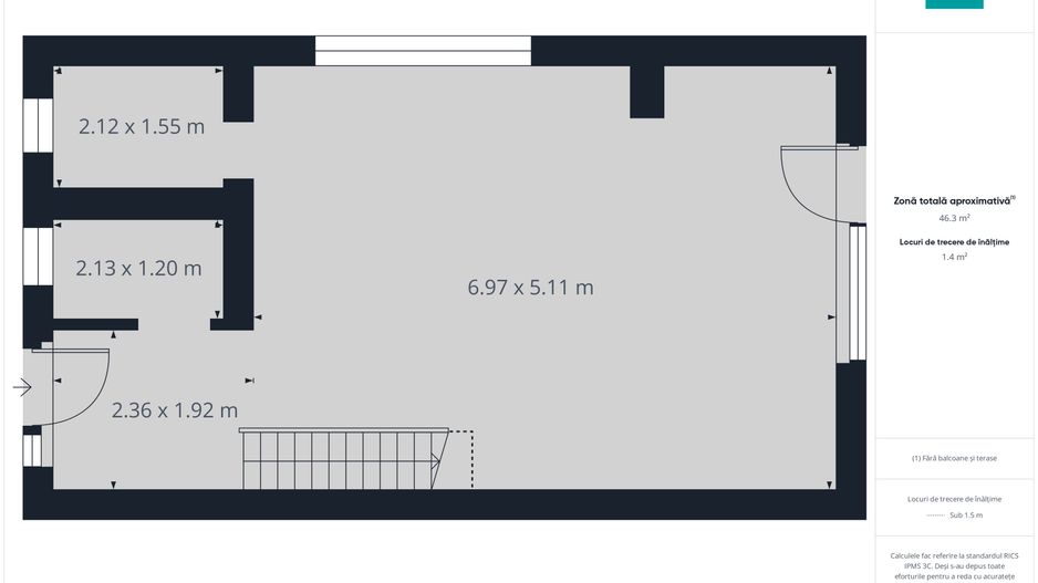 Duplex modern cu etaj si pod 164 mp in Urseni - Poză 7