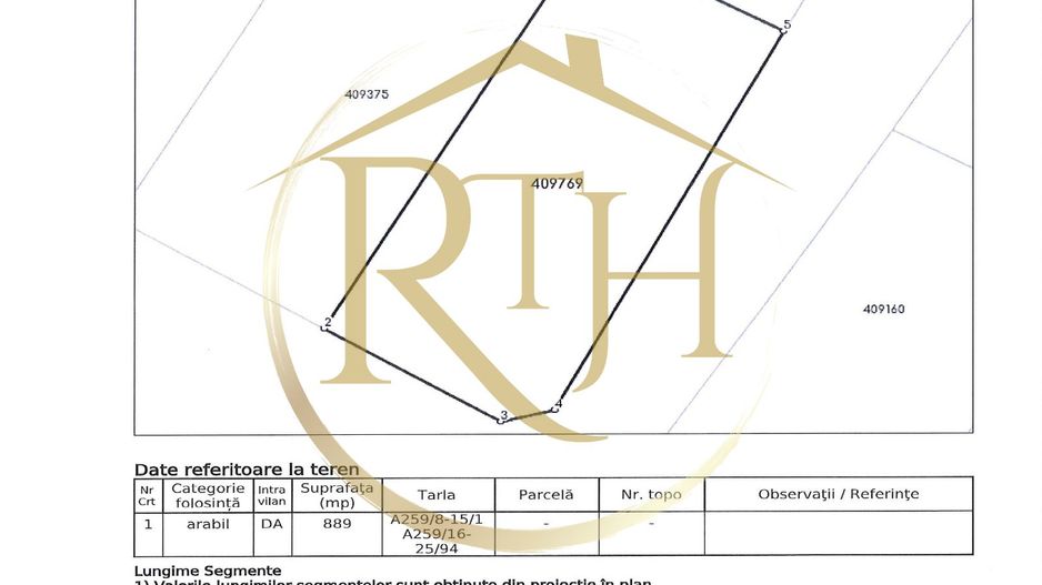 Teren intravilan de vânzare în Dumbrăvița! - Poză 1