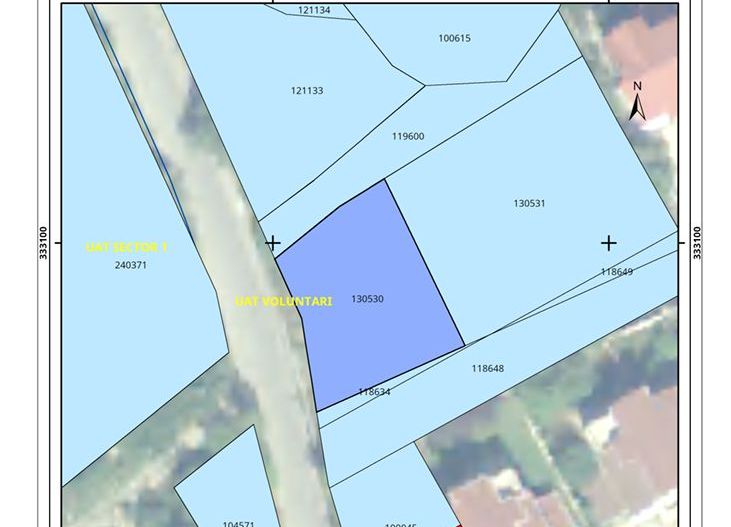 Teren de vânzare || Drumul Pipera || Ideal dezvoltare imobiliară - Schiță 3
