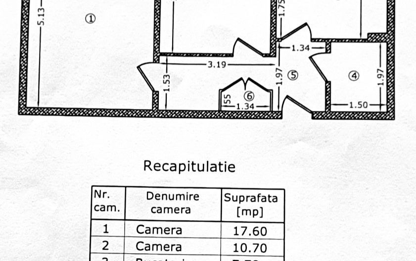 Vând apartament 2 camere, 47,5 mp – Zona Auchan Titan, București - Poză 3