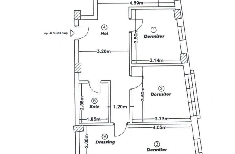 Apartament spatios | 102 mp | 3 dormitoare | parcare | C. Baciului - Poză 13