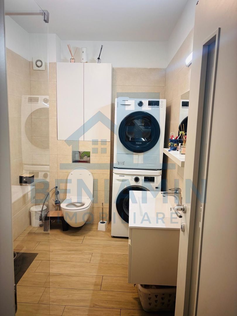 Apartament pe 2 nivele 133mp curte terasa George Enescu bloc nou - Poză 19