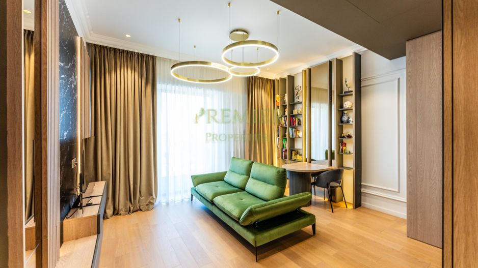 Apartament 2 camere de lux One Verdi Park complet mobilat loc parcare inclus - Poză 1