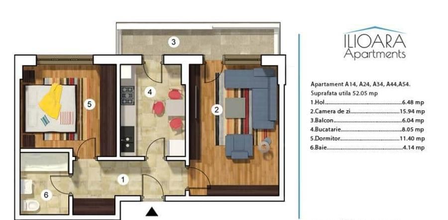 Apartament 2 camere premium, centrală, balcon mare, metrou Nicolae Grigorescu - Poză 14