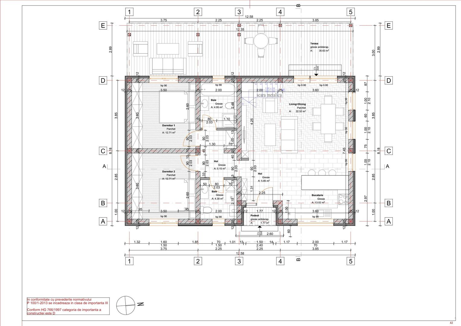 COMISION 0, Casa Individuala, 4 Camere, 3 bai, 110mp, SANMIHAIU GERMAN - Poză 6