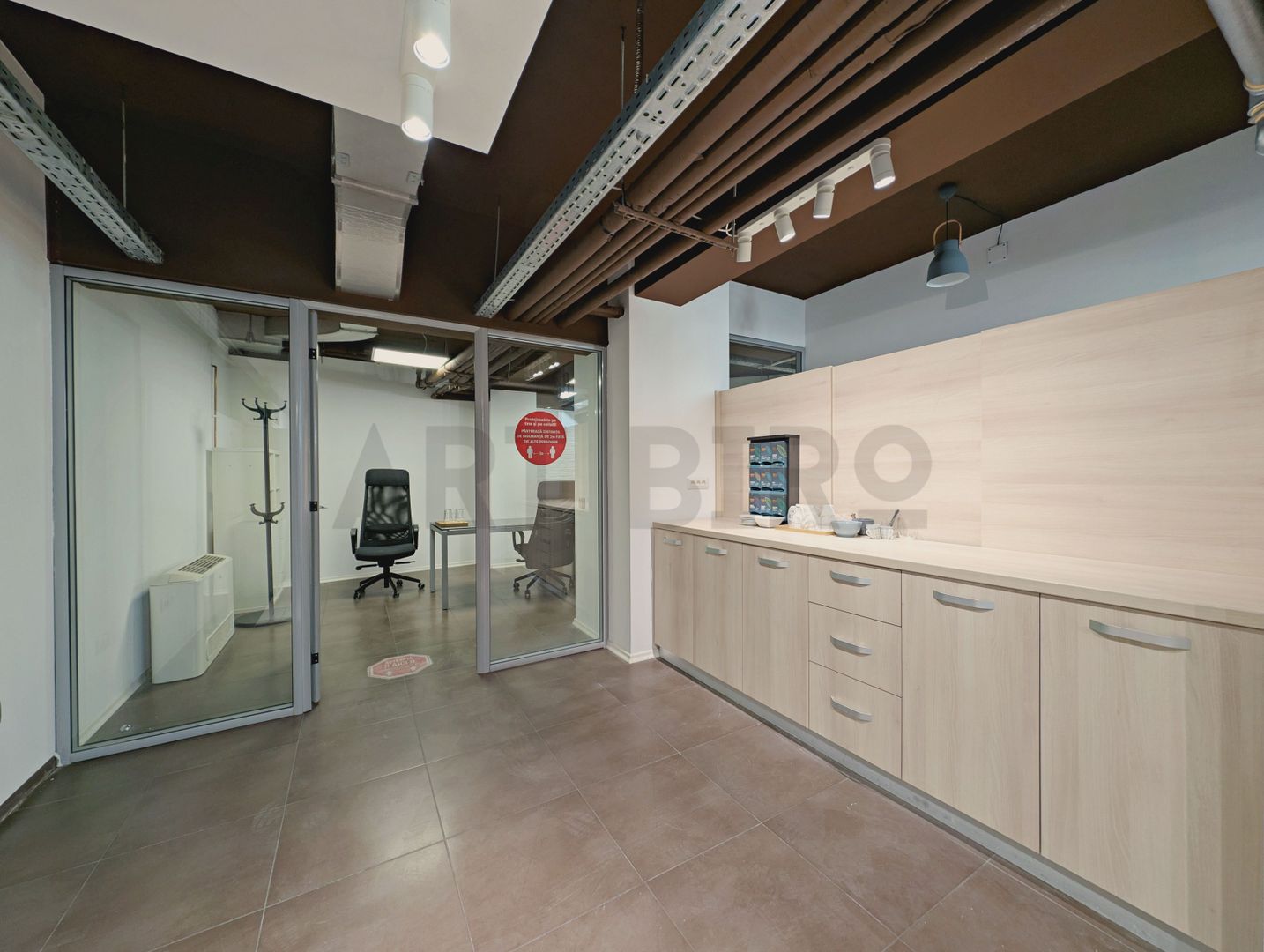 Zero comision, 450-680mp spatiu showroom Clucerului, amenajat, ISU - Poză 8