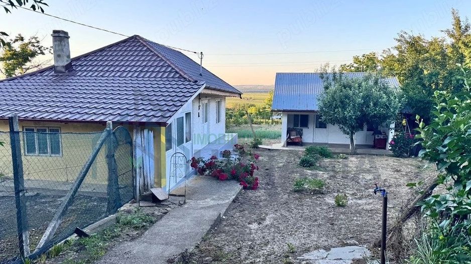 Casă de vânzare în Scoposeni, com. Gorban – 2700 mp teren, 3 construcții, livadă de nuci - Poză 2