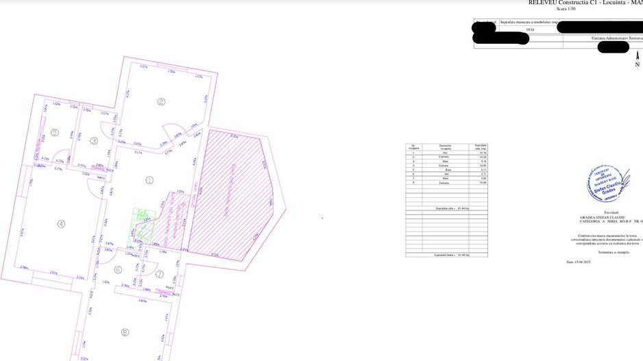 Pensiune deosebită în Bran || priveliște panoramică, facilitati premium - Schiță 49