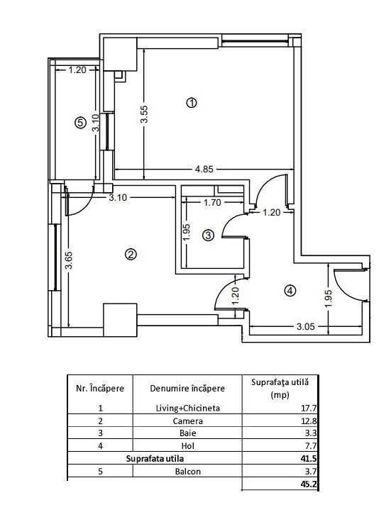 Apartament nou de inchiriat, mobila + dotari lux, vedere Lacul Morii - Poză 7