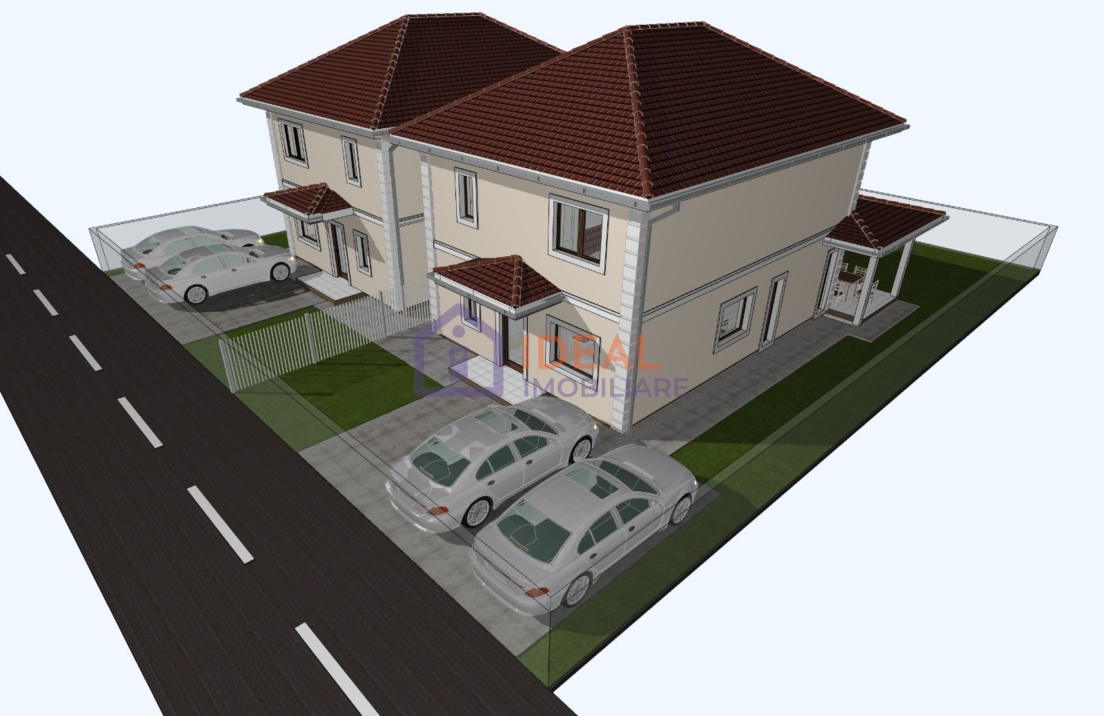 Casa Individuala Moderna cu 4 camere si 318 mp teren, in Selimbar - Poză 3