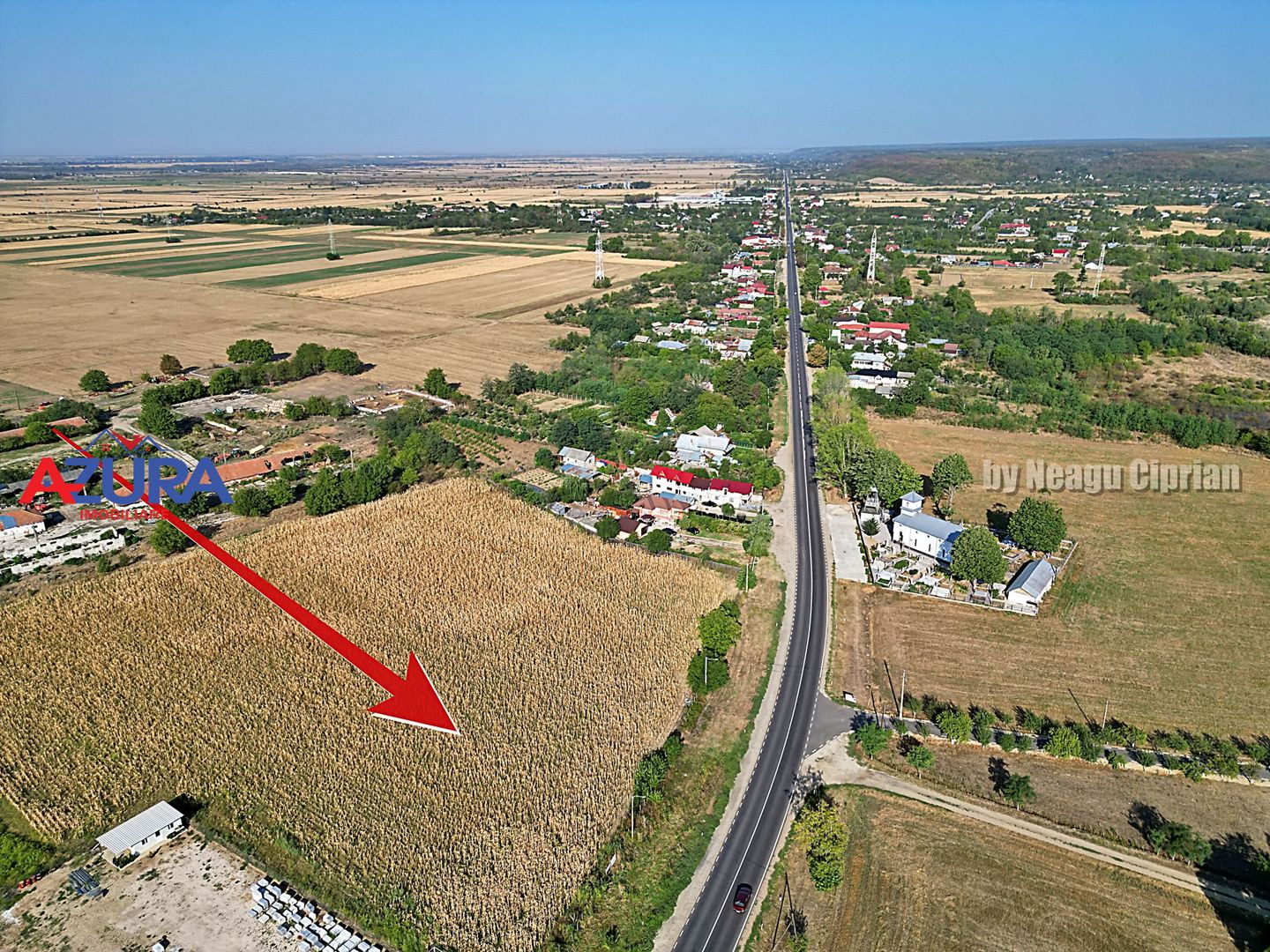 AZURA Imobiliare - Teren la DN7 langa Gaesti, Crangurile - Badulesti - Poză 7